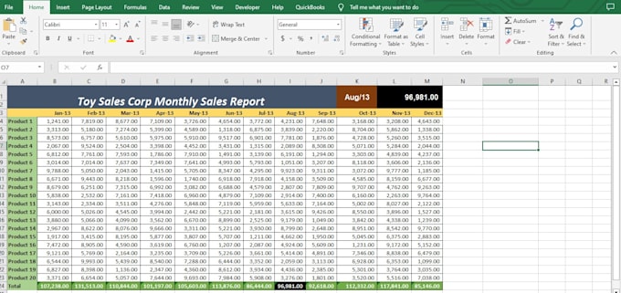 Create a beautiful excel spreadsheet including formulas by ...