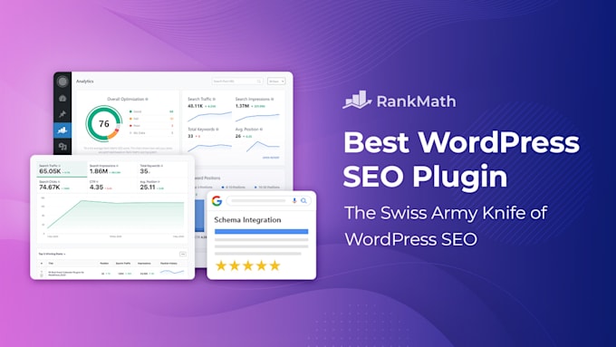 set up rank math SEO with 90 score