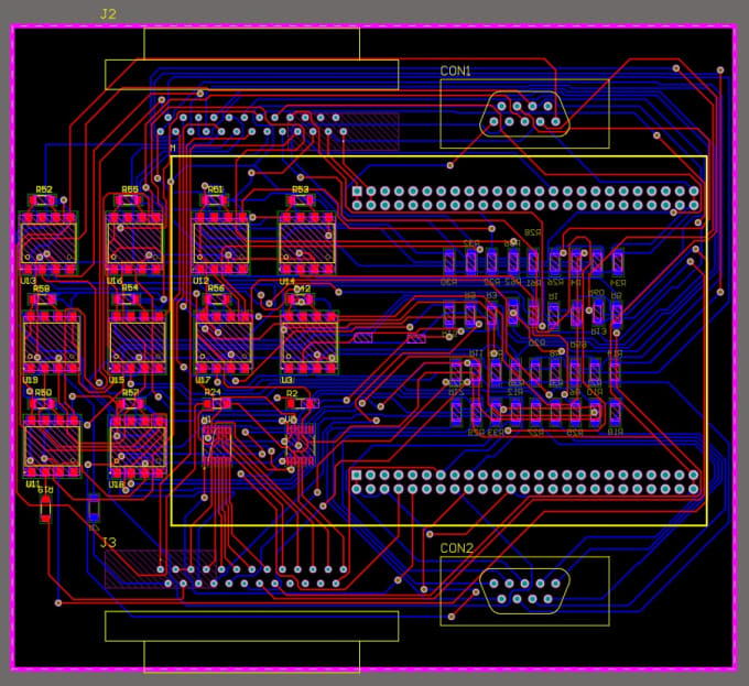 design pcb design, pcb layout and circuit schematic