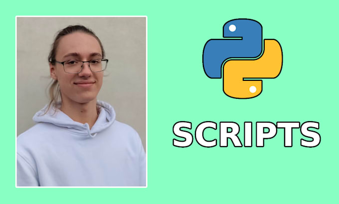 Create python scripts for you by Omppu42 | Fiverr