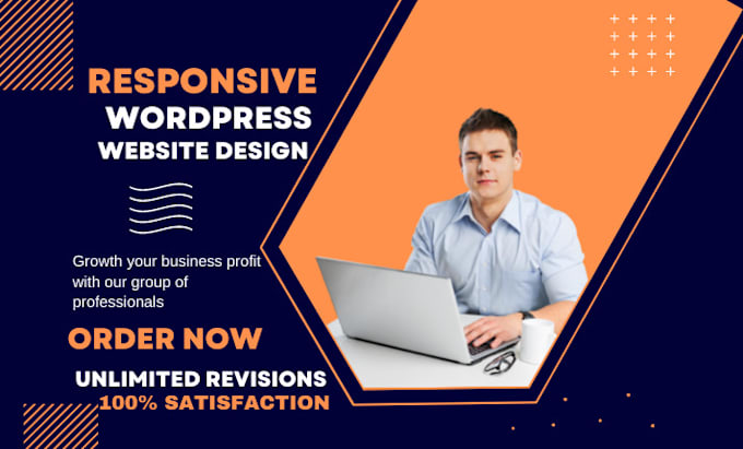 do design and develop responsive wordpress website design