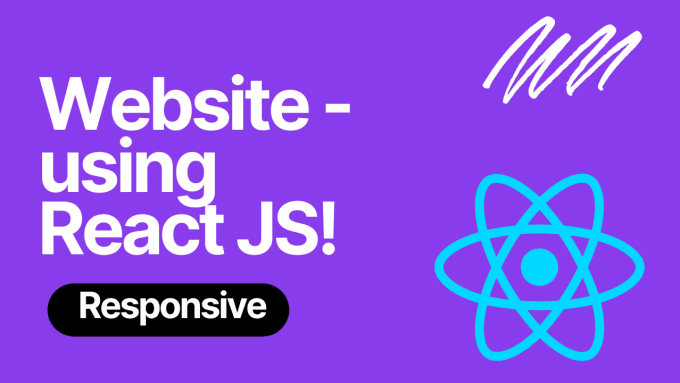 Create website using react js by Vishesh_pandey | Fiverr