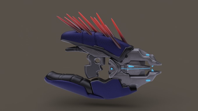 model 3d weapon for your game