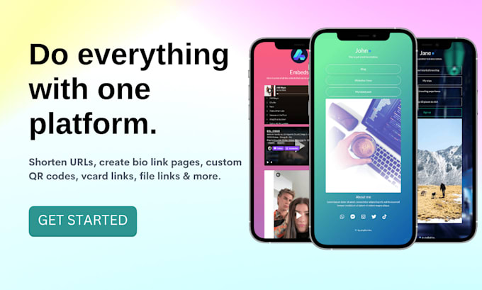 Create Your Own Url Shortener Bio Link And Qr Code Generator Website Create Your Own Url Shortener Bio Link And Qr Code Generator Website