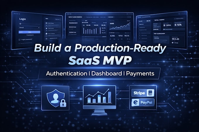 design, develop a scalable saas mvp from idea to production