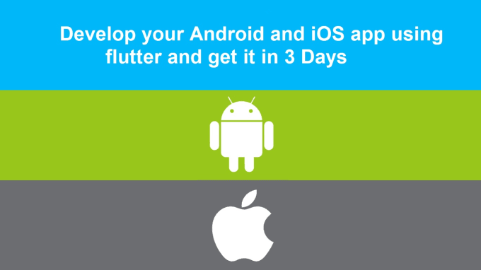 Develop android and ios app with flutter by Digitalpixelspk | Fiverr