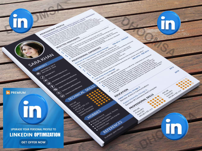 I will do a professional resume writing services