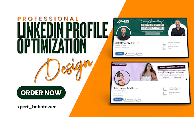 design, revamp, or optimize your linkedin profile