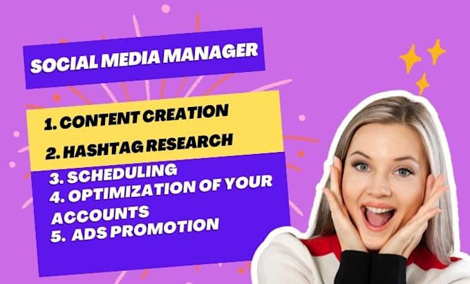 be your social media manager