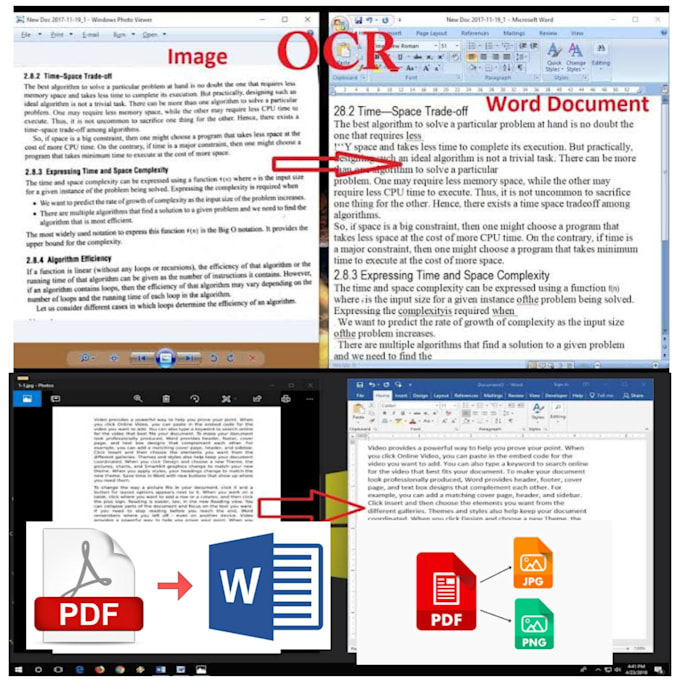 Pdf to word convert english, bengali, data entry any format by Sayanda8944 Fiverr