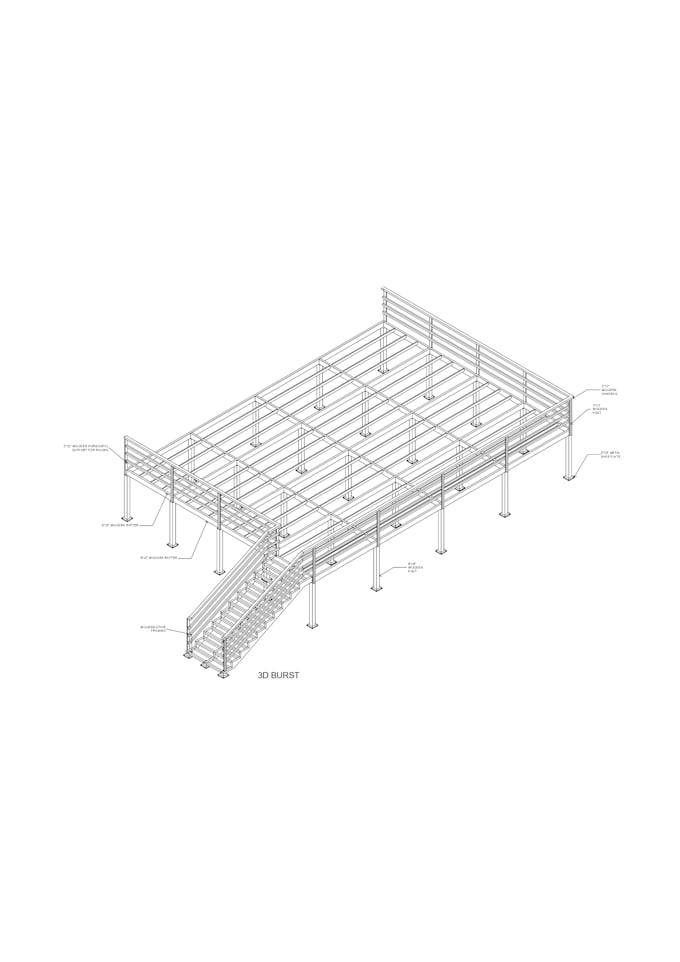 create permit drawings for decks and garages