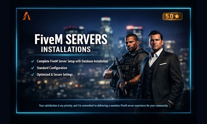 install your fivem server