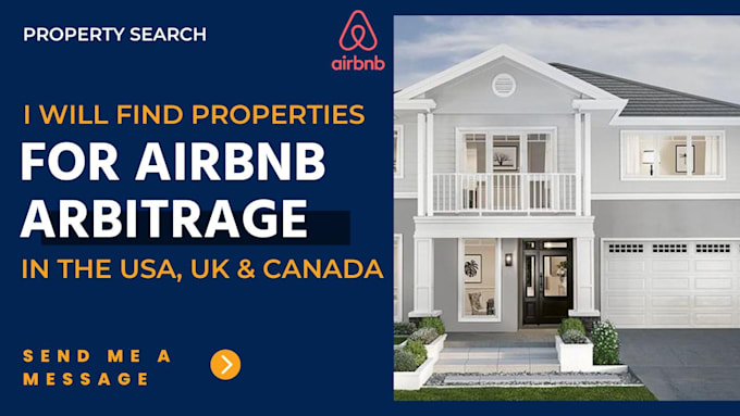 find profitable properties for airbnb arbitrage in the USA