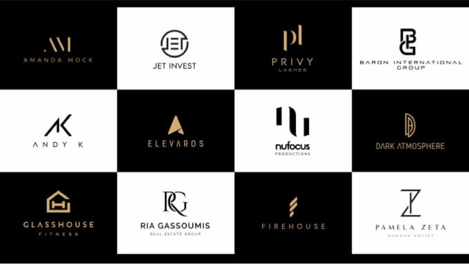 Create a modern logo according to your criteria by Parapluieee | Fiverr