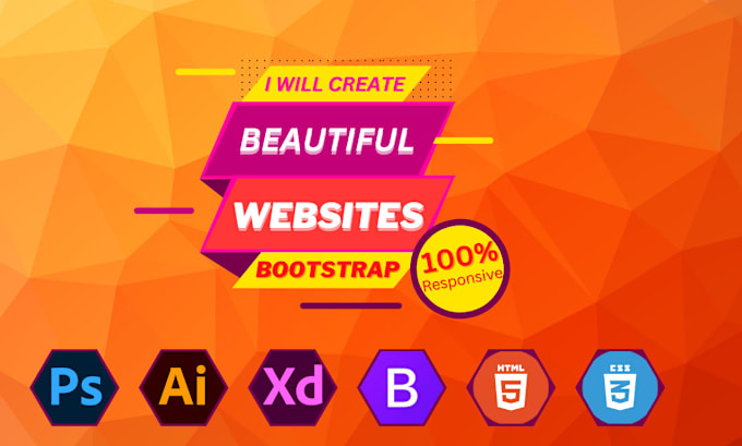 Create Responsive Websites Using Html Css Bootstrap By Iqrashjalil Fiverr 8181