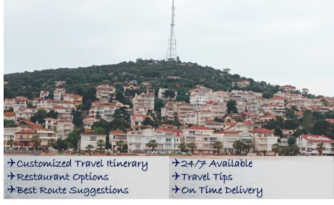 create and plan your customised travel itinerary