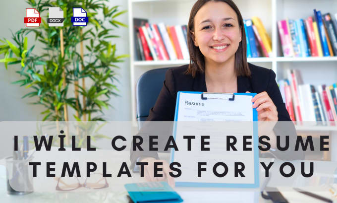 Create resume templates for you by Edanuryazc Fiverr