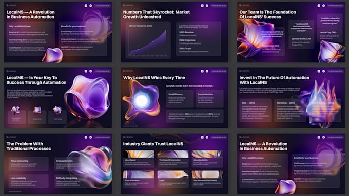 create powerpoint ppt presentation pitch deck design investor