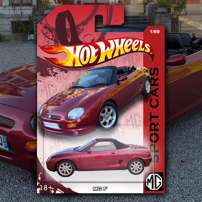 Make a custom hotwheels edit from your vehicle by Insanehwedits Fiverr