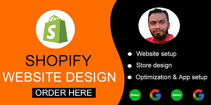 Design your shopify e commerce website by Mdbashirahme212 | Fiverr