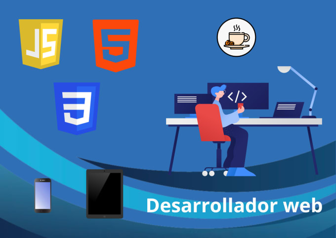 Be your web developer html css js and bootstrap by Nicohervith | Fiverr