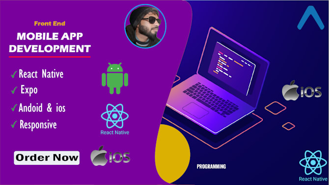 Develop mobile app front end using react native expo by M_ydvlpr | Fiverr
