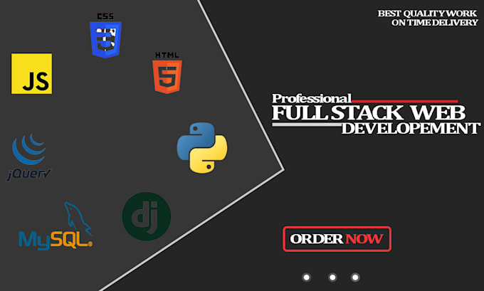 build, rebuild custom website development as front end, full stack web developer