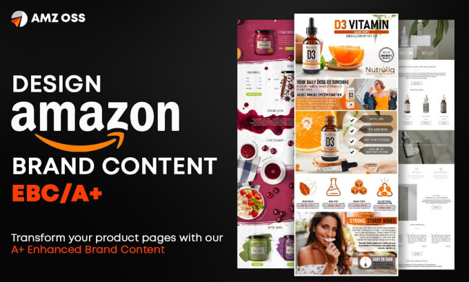 Create amazon enhanced brand content ebc design a plus and listing