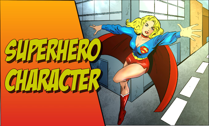 draw a superhero comic