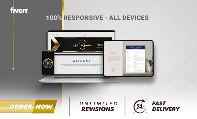 Build a mordern and responsive website for your business by Levissongs ...