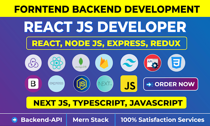 Develop your full stack website using react js and node js by Mamun ...