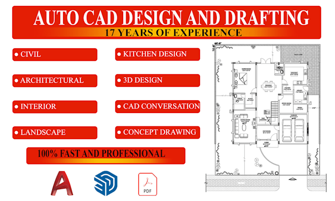 provide professional autocad drafting services