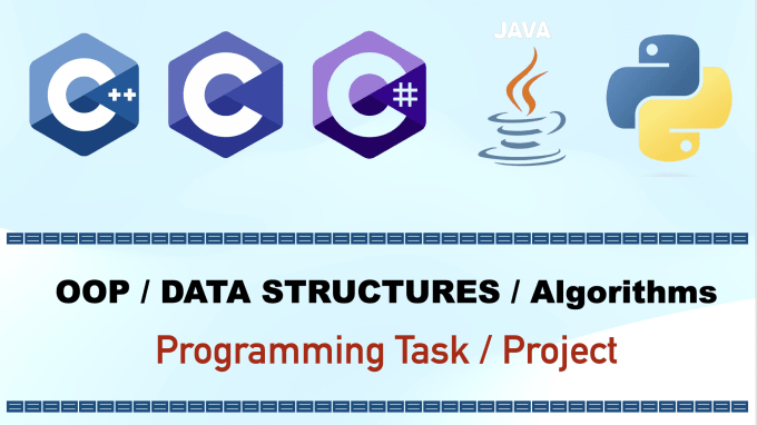 Do C Cpp Programming Javafx Java Swing Python Tasks By Hafiz17 Fiverr 5206