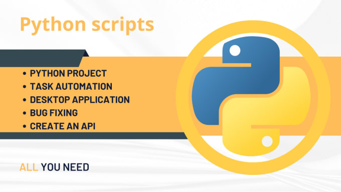 Do a professional python programming services, delivering efficient ...