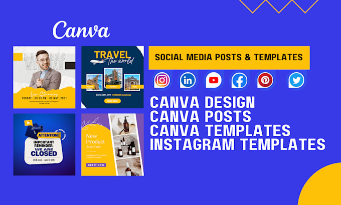 design canva templates, canva post, canva design and instagram templates