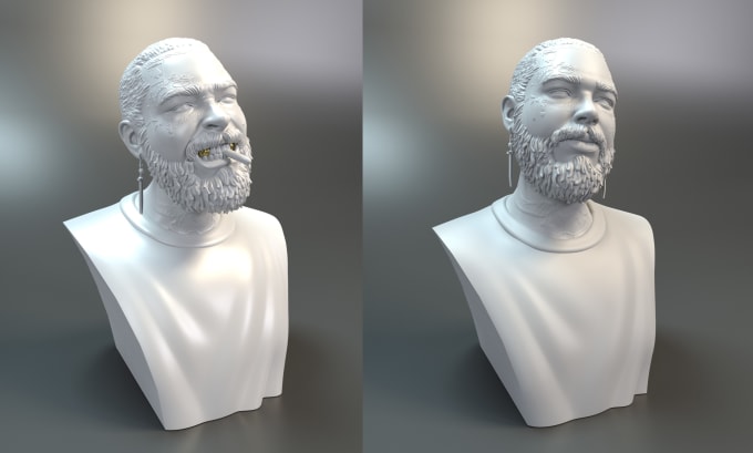 3D model (stl) Busto masculino