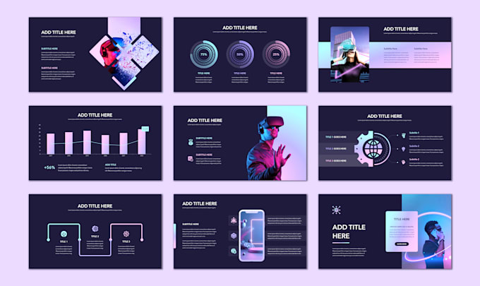 Design creative powerpoint presentation and pitch deck by Prezfull | Fiverr