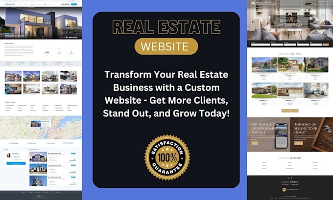 design your real estate website in wordpress