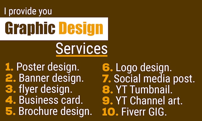 Provide you graphic design services by Abdullah_tazeem | Fiverr