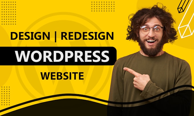 Top 10! I will design, redesign, revamp, clone, or fix wordpress website  for $90