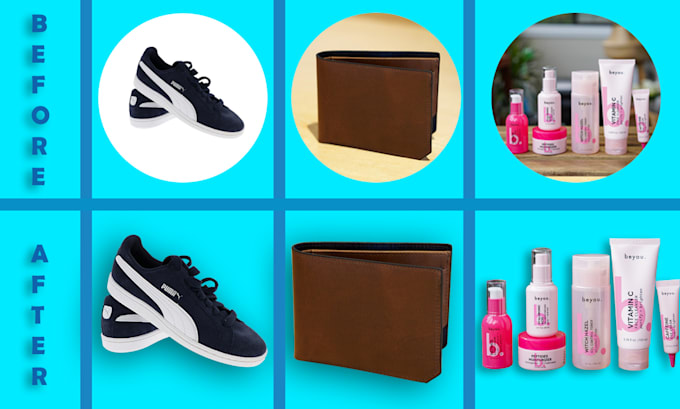 do background removal and clipping path service by photoshop editing