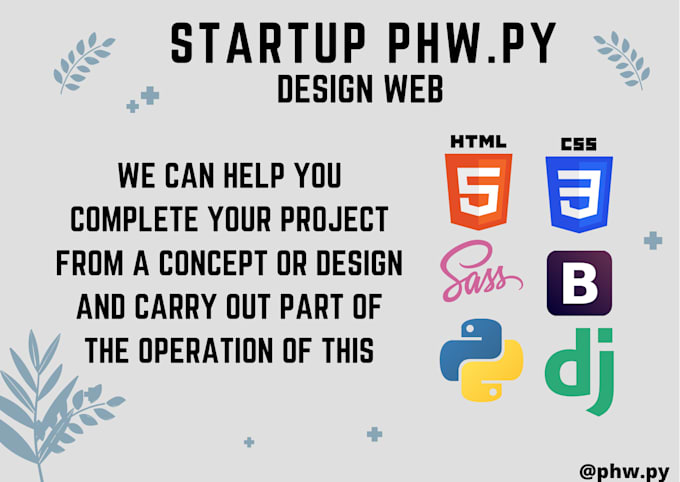 Develop your website with html and css by Diegocanales524 | Fiverr
