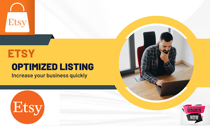 do etsy listing seo title, tags and optimize product description