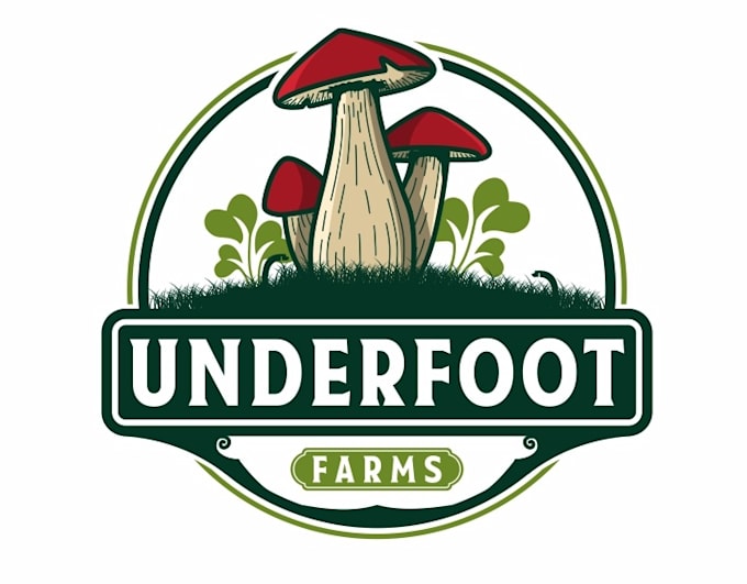 do make an modern custom mushroom logo