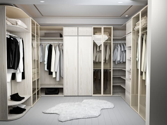 design and render your wardrobe, closet, or custom storage