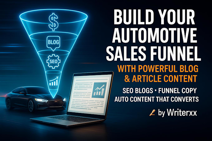 increase your sales funnel with automotive blog articles