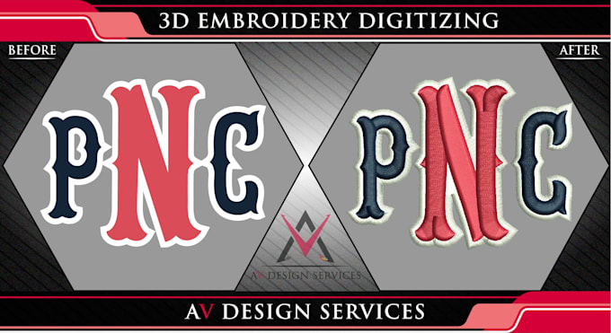 create 3d embroidery designs, flat embroidery digitizing