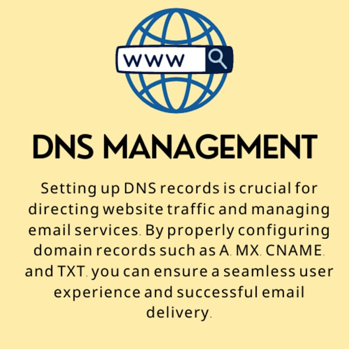 Setup dns records for your domain to improve email deliverability by