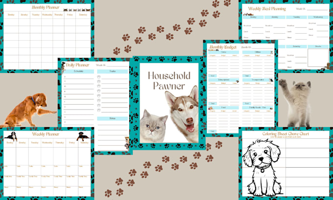create planners, journals and more
