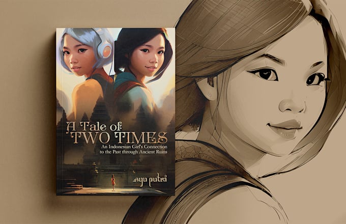 illustrate and design artistic book covers for KDP or print